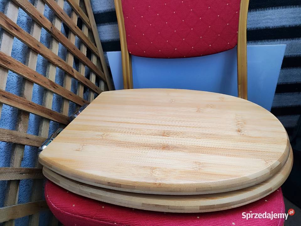 Deska Sedesowa drewniana bambusowa Klozetowa Bydgoszcz