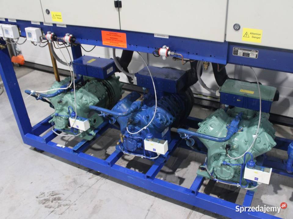 Zespół sprężarkowy Bitzer 4HE18Y40P x2 4H152Y x1 Niedźwiedź