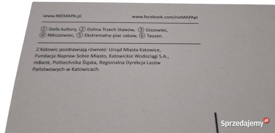 Pozdrowienia z Katowice Katowice Niemapa Czeladź
