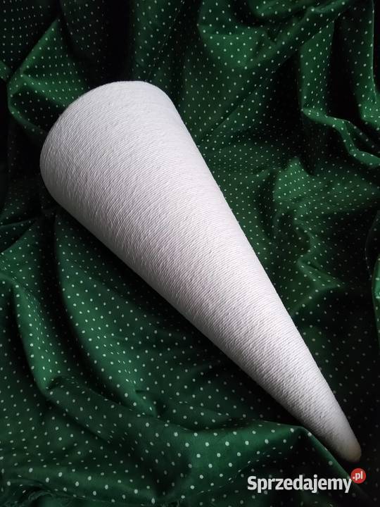 Stożek Styropianowy Baza Choinka 40 Ozdoba pomorskie