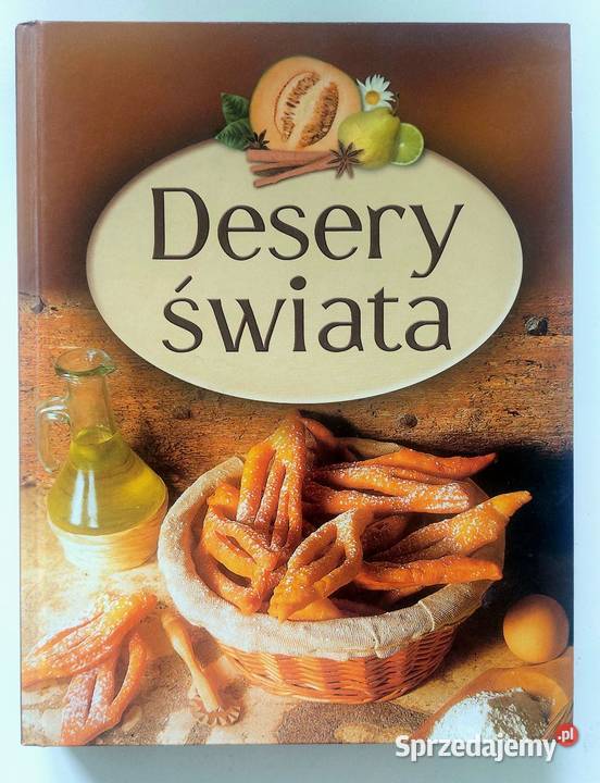 Książka Desery świata przepisy i Wrocław