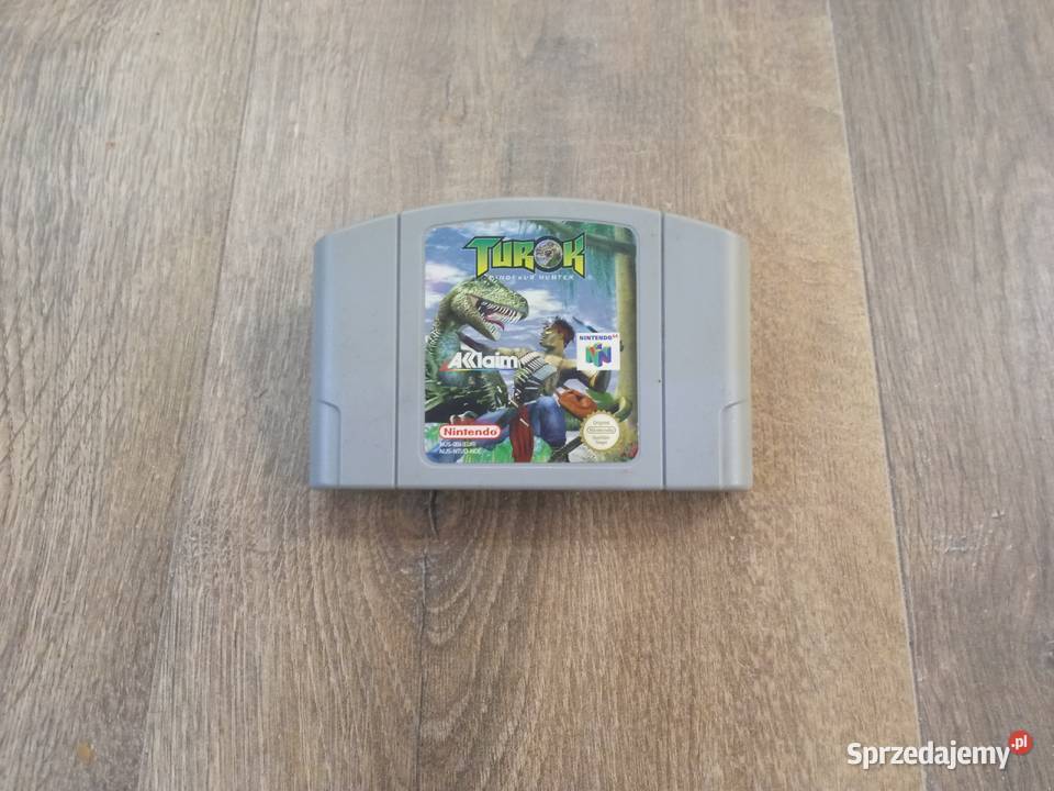 Turok Dinosaur Hunter Nintendo 64 Gry na konsole Kraków sprzedam