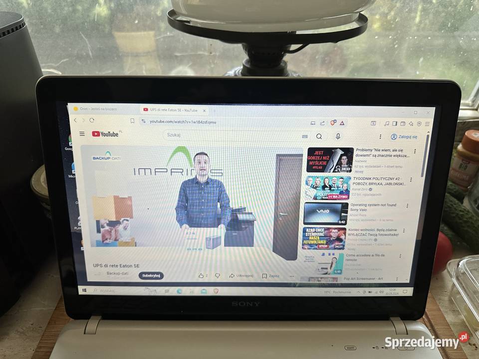 Komputer Laptop Sony VAIA 15 SSD 8GB