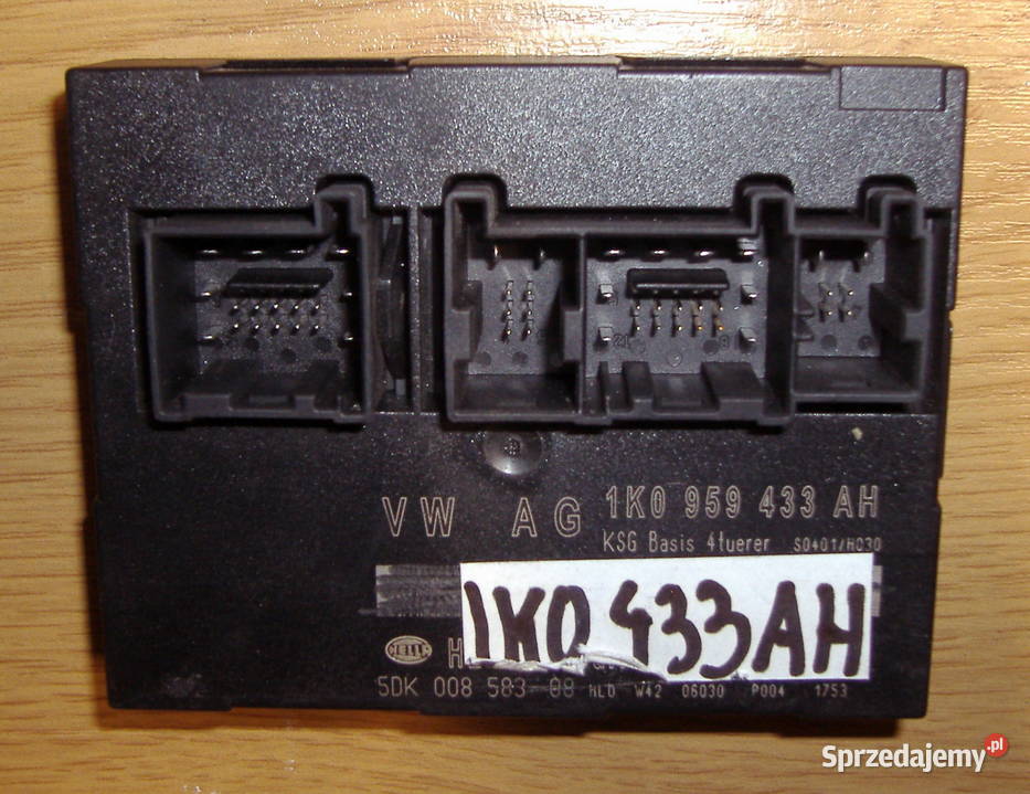 VW SKODA MODUŁ STEROWNIK KOMFORT 1K0959433AH Katowice