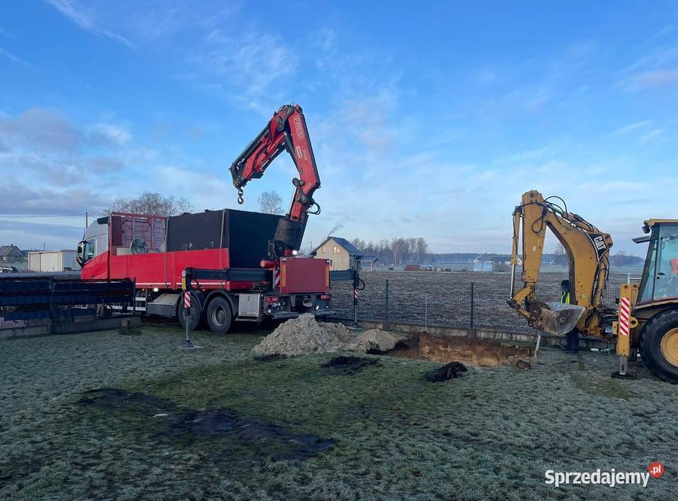 szamba betonowe gnojowica deszczówka 214m3 sprzedam