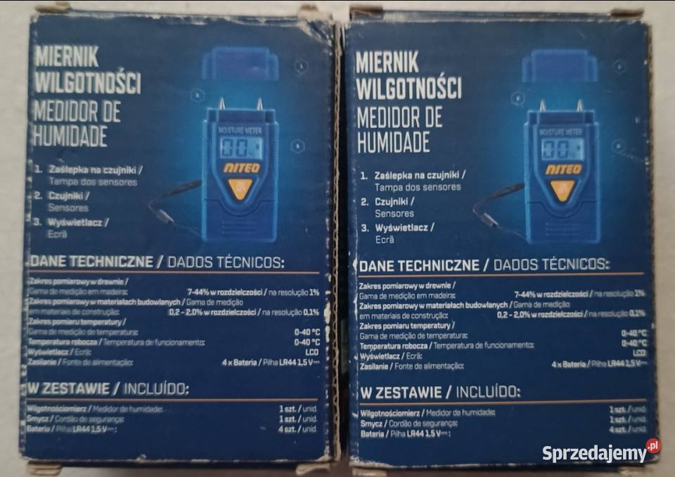 NITEO miernik wilgotności nowy