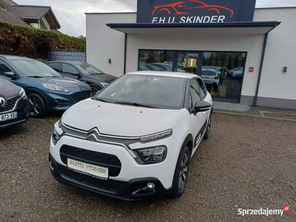 Citroen C3 AUTOMAT FullLED Navi Tablet światła przeciwmgielne Chrzanów sprzedam