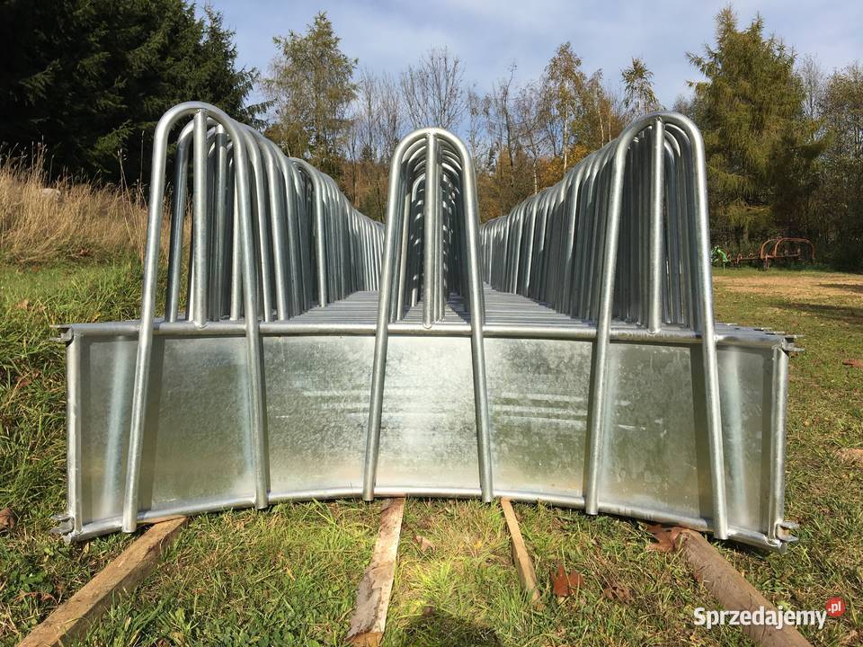Paśnik łąkowy na baloty bydła krów ocynkowany 9 Pozostałe