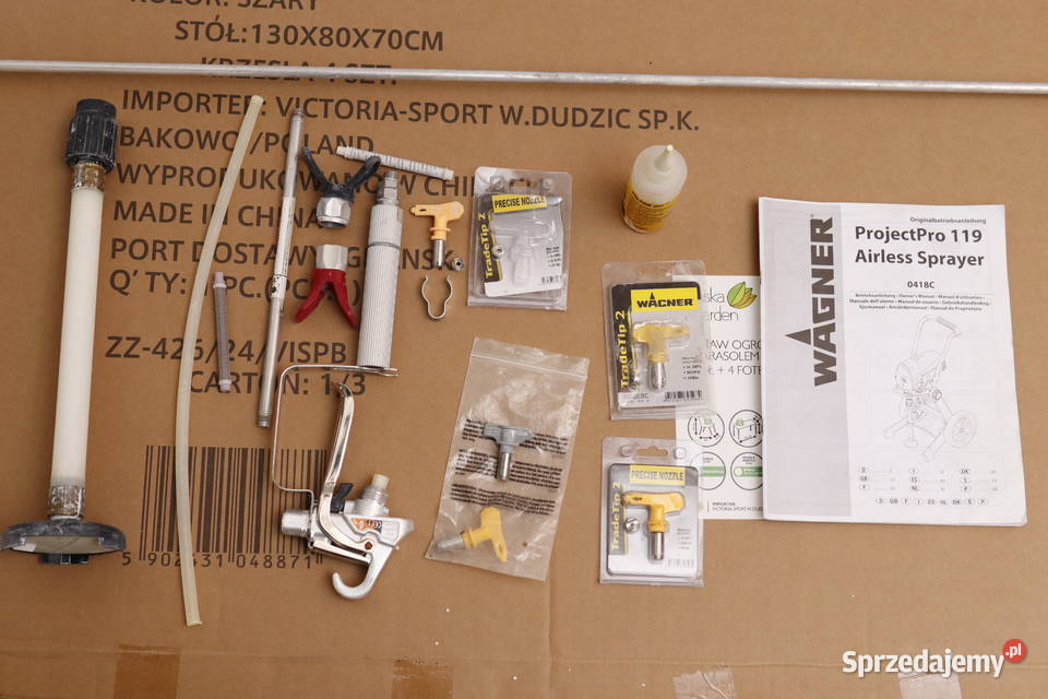 Agregat Malarski WAGNER PROJECT PRO 119 dolnośląskie Wałbrzych sprzedam