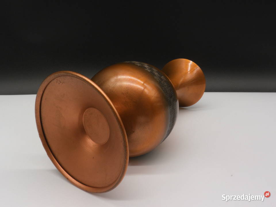 Stylowy Miedziany Wazon Dzban Raszków