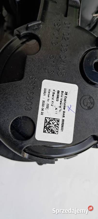Uchwyt napoje BMW 3 G20G21 4 G22G23 680680351166 mazowieckie Warszawa sprzedam