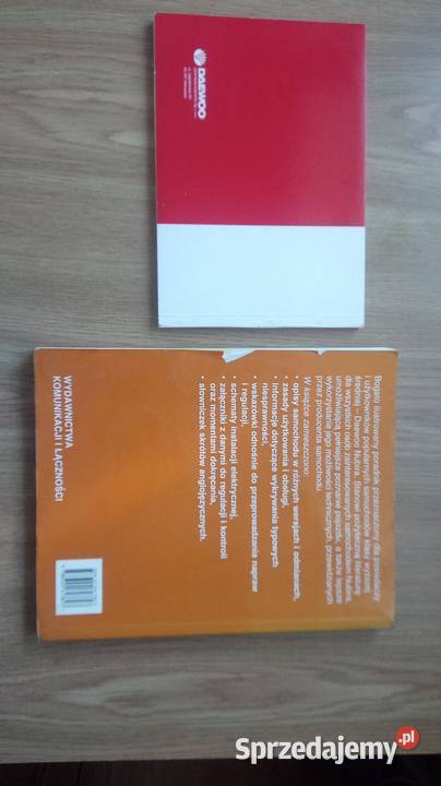 Instrukcja do Daewoo Lanos Nubira Warszawa sprzedam