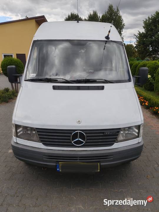 Mercedes Sprinter Furgon 29D 3osobowy Diesel biały Mercedes-Benz mazowieckie Samorządki