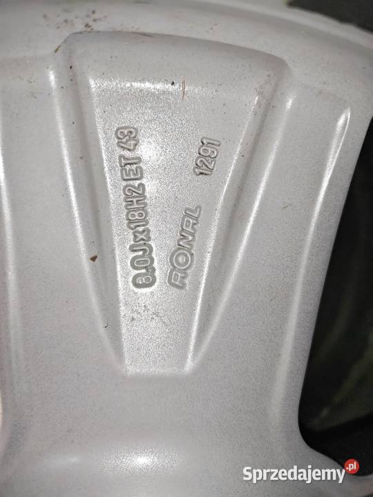 Alufelga Audi VW Skoda Seat 5x112 Łopata Audi OE Wielkie Oczy sprzedam