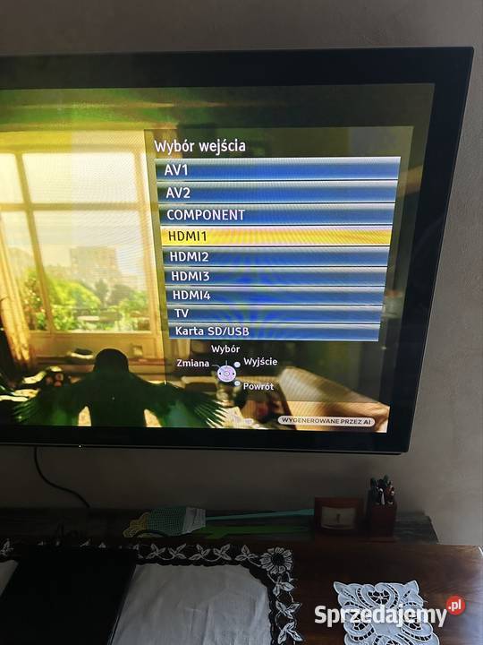 Panasonic Plazma 55 Viera 3D WiFi Telewizory mazowieckie Burlaki