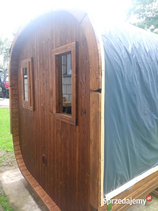 Sauna Kwadro Beczka 300 Sauna Ogrodowa Suwałki
