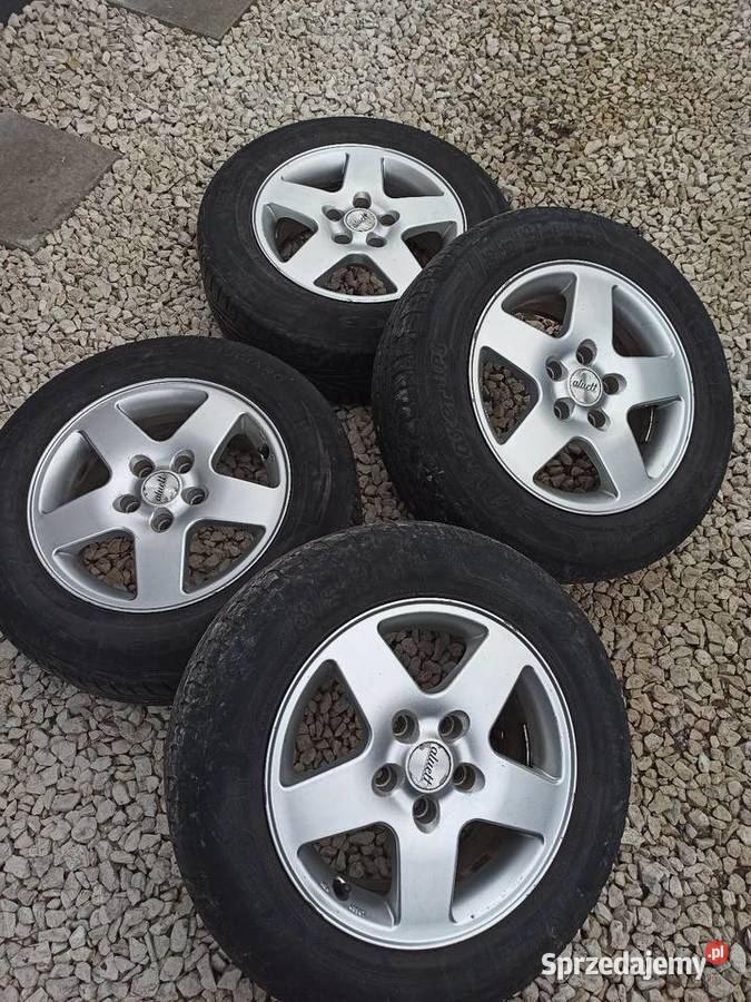 Komplet 4 alufelg Aluett 15 5x110 świętokrzyskie Starachowice sprzedam