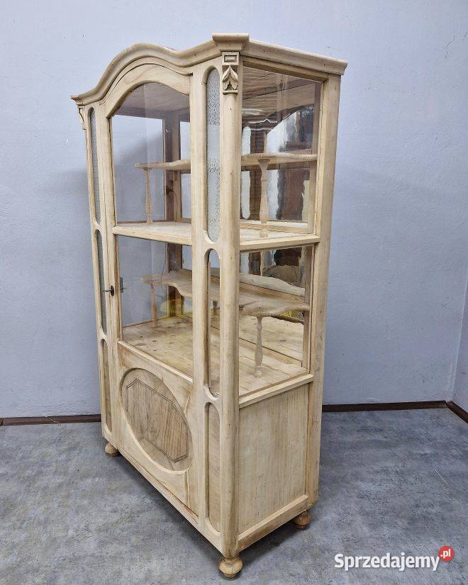 Ładna Dębowa Serwantka Ludwikowska AntykiMarki Marki