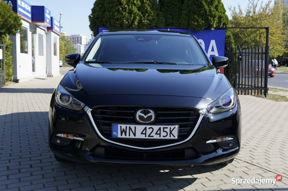 Mazda 3 salon SkyPassion super stan I rej 2018r nieuszkodzony Warszawa