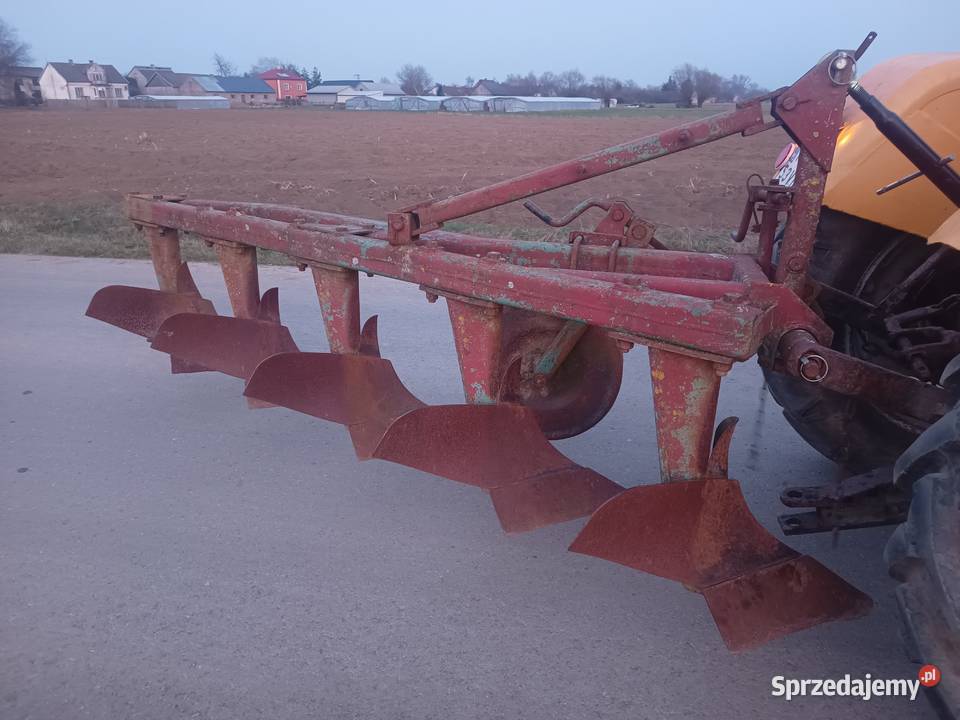 Pług 5 skibowy oryginalny Grudziądz 1987 Łubnice