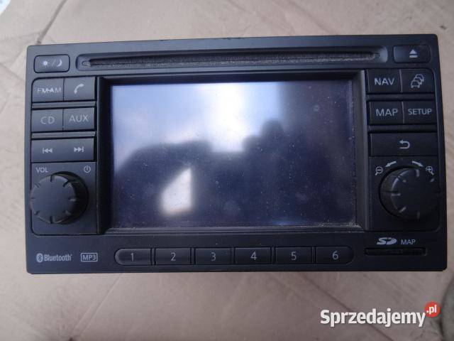 RADIO NAWIGACJA SD KARTA NISSAN QASHQAI J10 LIFT