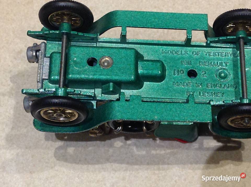Autko Auto Metalowe RENAULT 1911 MODELS OF Nowa Sól