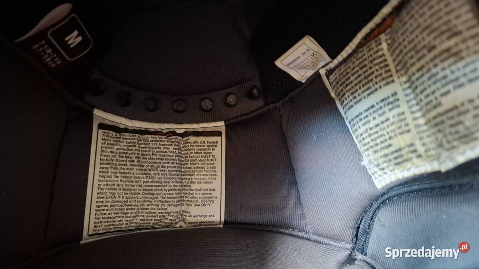 Kask skidoo rozmiar M Kaski Kaski i akcesoria kujawsko-pomorskie Sępólno Krajeńskie