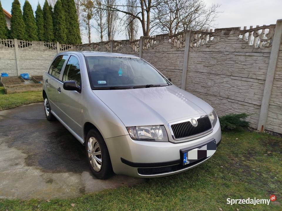 Skoda Fabia 14 MPI 2002 ładna i sprawna welurowa tapicerka Wrocław