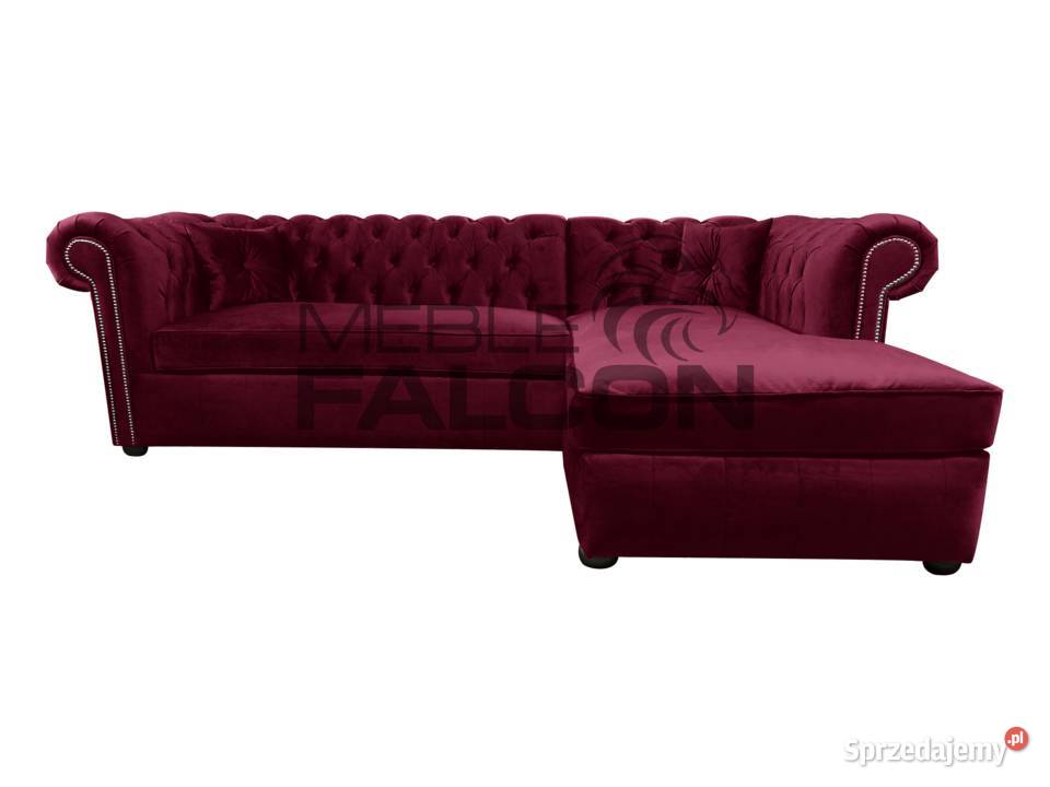 Pikowany narożnik Chesterfield Focus PRODUCENT