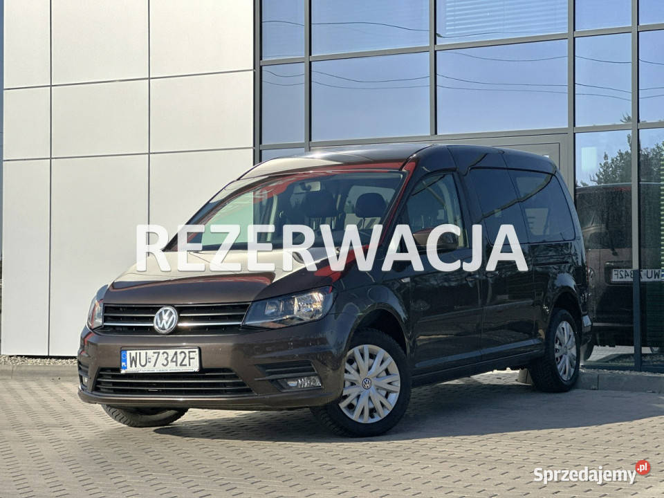 Volkswagen Caddy Polski salon 1 Ręka 7 osób Navi Caddy opolskie Kąty Opolskie