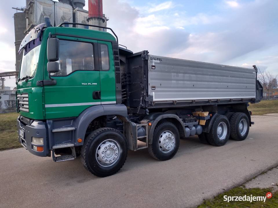 Man tga wywrotka 8x4 immobilizer