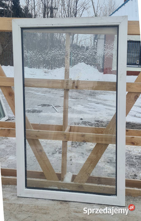 OKNA KacprzaK Witryna FIX 97x160 Używany TRAPEZ Lublin