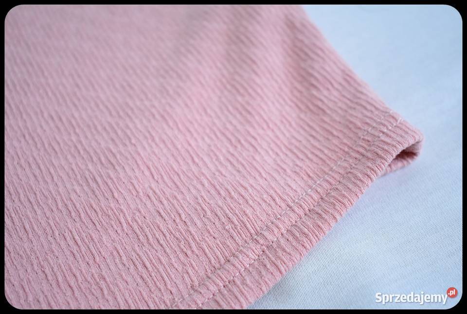 Krótka bluzka narzutka oversize luźny krój 38 40 Płock