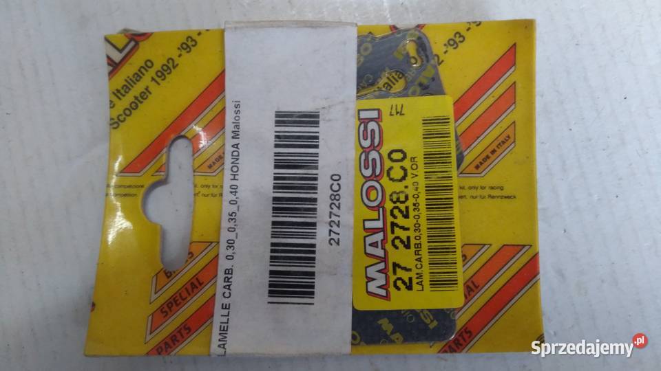 Płytki membrany zaworu Malossi Honda Bali Dio Bielsk Podlaski