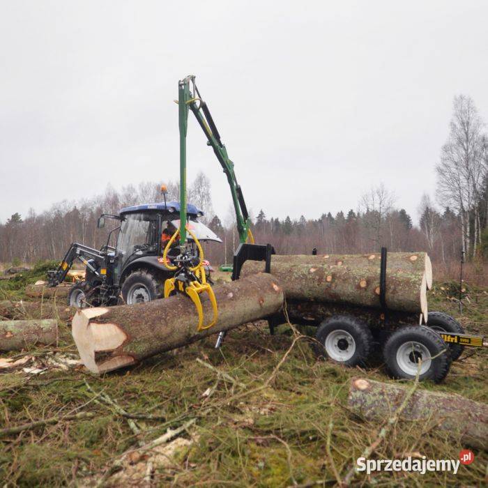 Przyczepa leśna do drzewa 6 ton Zestaw 1 Rolnictwo