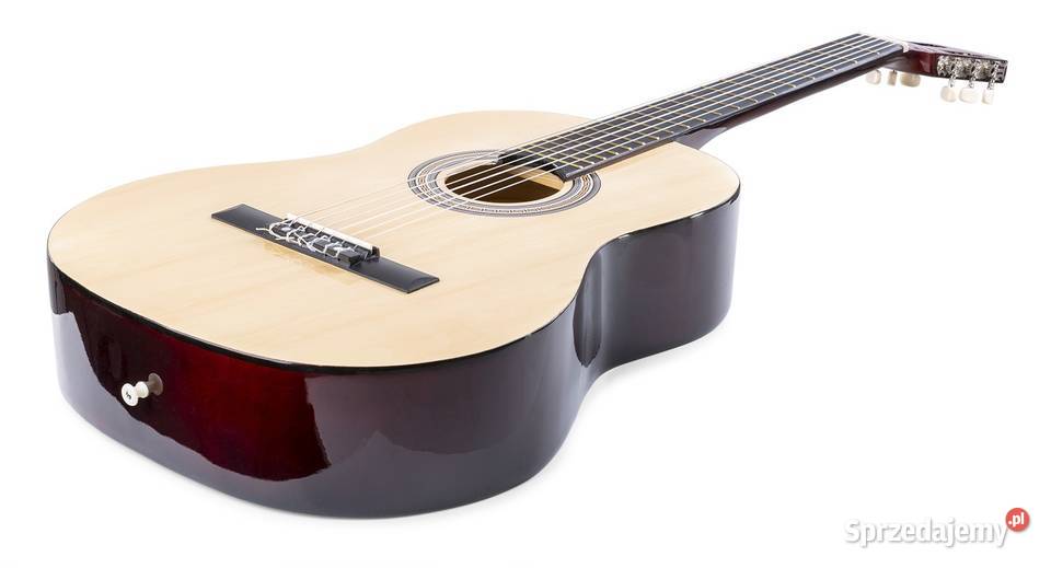 Zestaw Gitara Klasyczna Natura Jasny pokrowiec i Poznań
