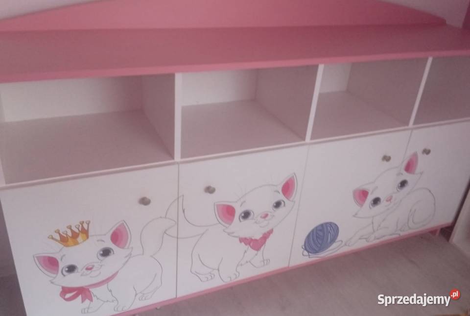 Zestaw mebli regał plus biurko Mostki