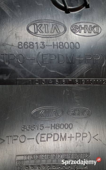 KIA RIO IV NADKOLE LEWY PRZÓD 86815H8000 osobowe wielkopolskie