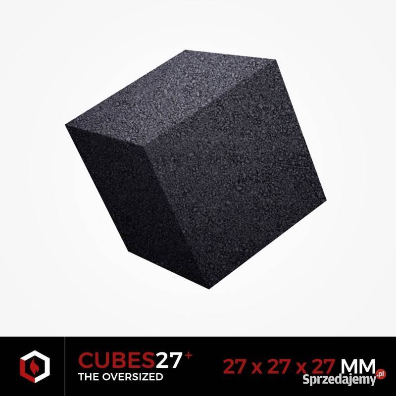Blackcocos Cubes27 TheOversized Węgiel Kokosowy Łódź