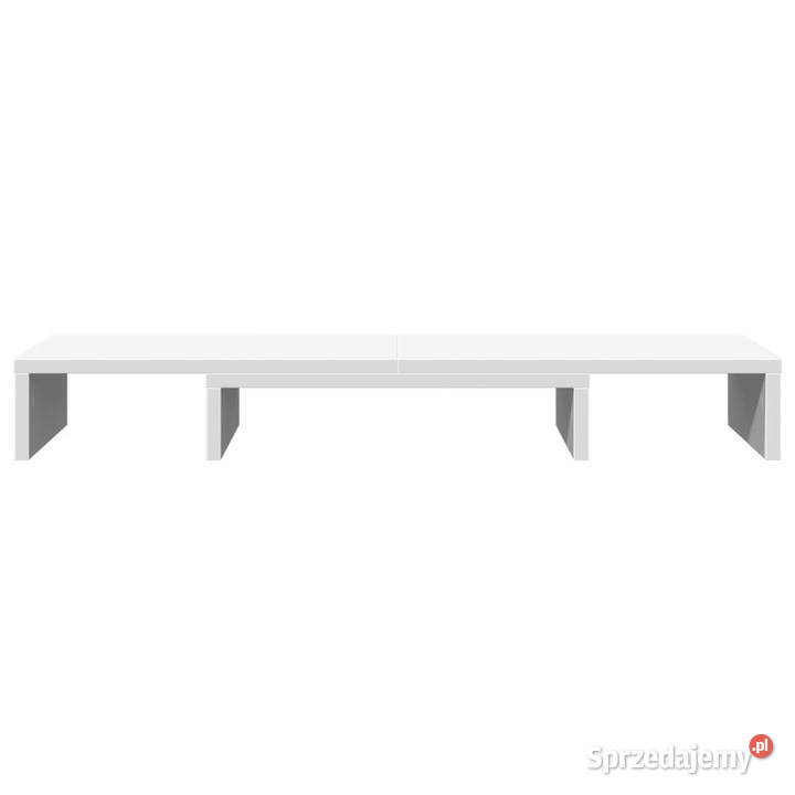 Podstawka pod monitor regulowana biała 80x24x105 Pozostałe Warszawa