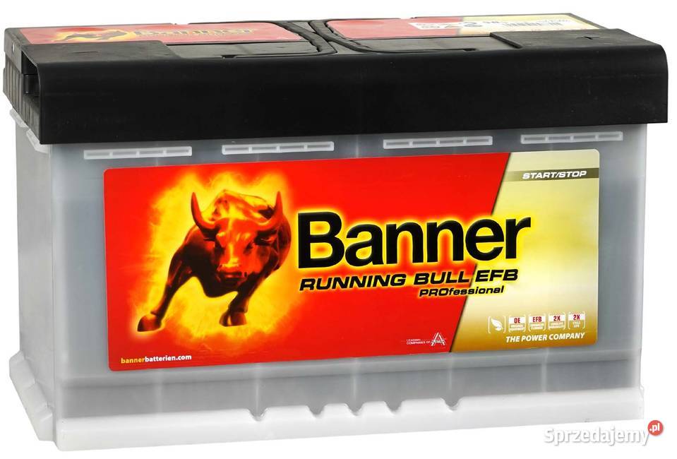 Akumulator 85Ah 780A Banner Running Bull Pro EFB Gorzów Wielkopolski