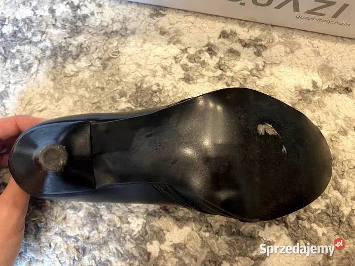 Eleganckie buty na obcasie łódzkie Łódź