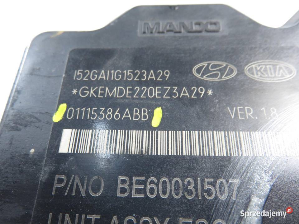 POMPA ABS HYUNDAI i40 CW VF 01115386ABB osobowe