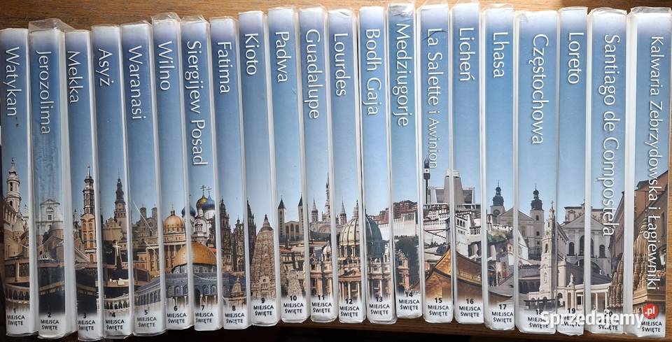 Miejsca Święte 21tomów Biblioteka Gazety Kraków sprzedam