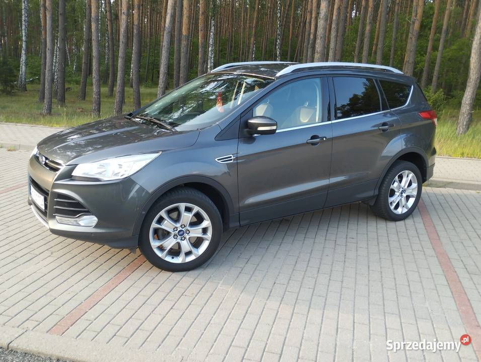 Ford Kuga TITANIUM 2x4 manual nieuszkodzony Kuga Kruszyn Krajeński sprzedam
