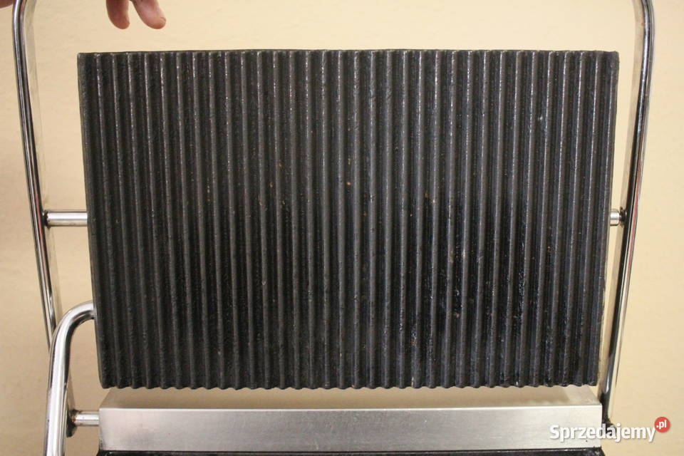 Grill kontaktowy rylfowany elektryczny Stalgast Gastronomia Pszczyna