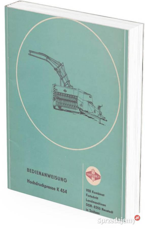 E514 Fortschritt Instrukcja katalog napraw Szamotuły