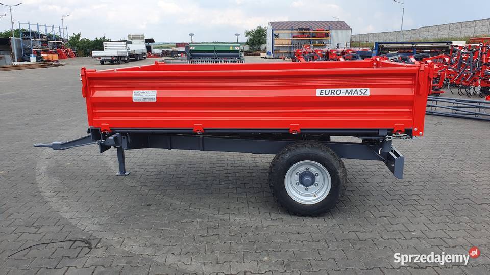 Przyczepa rolnicza ładowność 3t EuroMasz Kielce