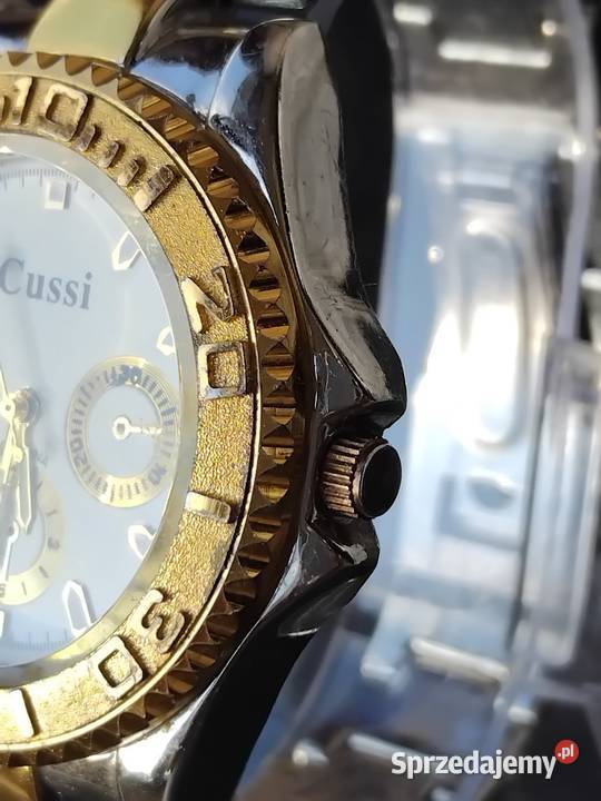 Zegarek męski Cussi kwarcowy prawie nowy 42mm Wagowo