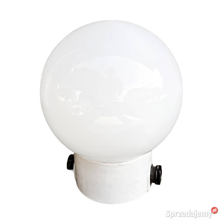 Kinkiet industrialny biały szklany FOTON Polska Warszawa sprzedam